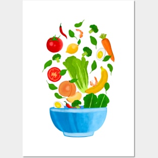 Healthy Food Posters and Art